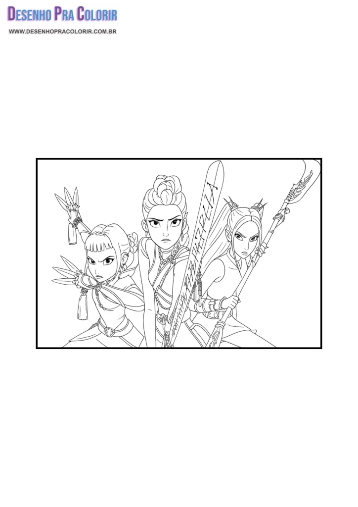 Kpop Demon Hunters Coloring Pages