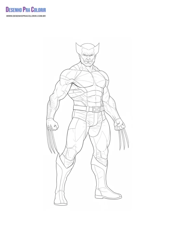 Marvel Para Colorir