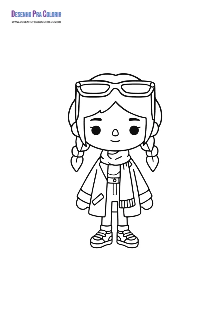 Toca Life World Para Colorir