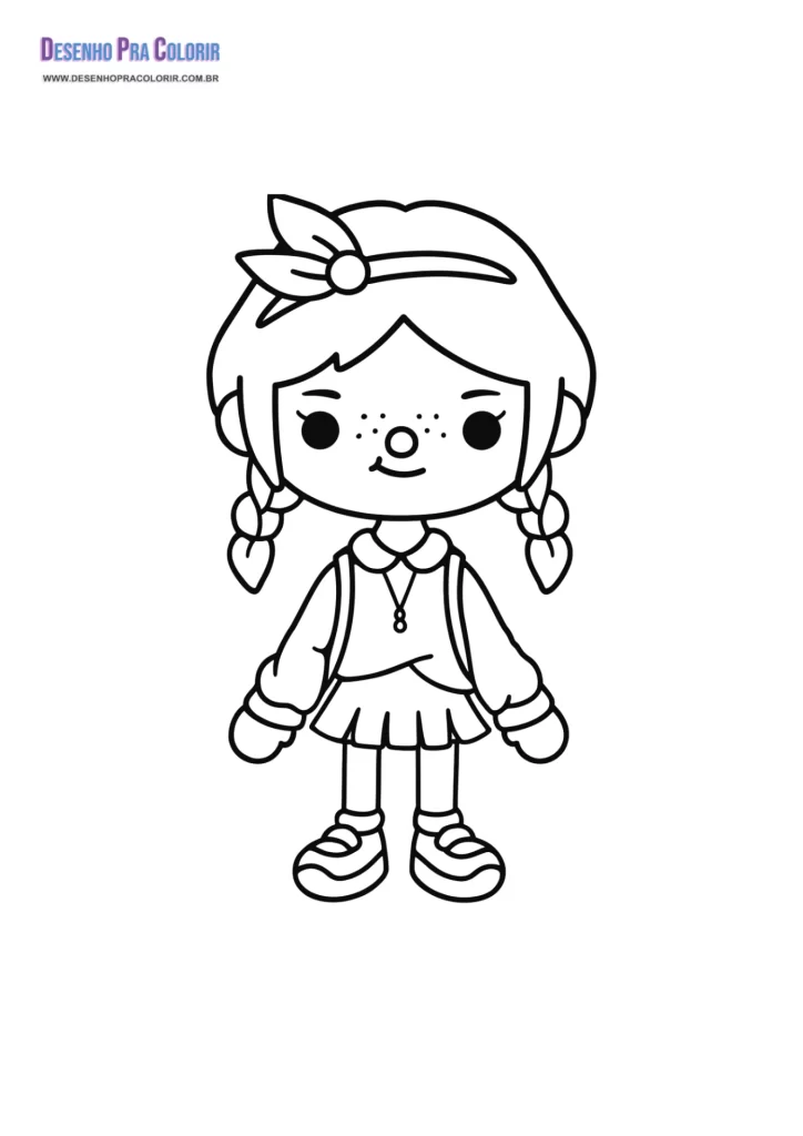 Toca Life World Para Colorir