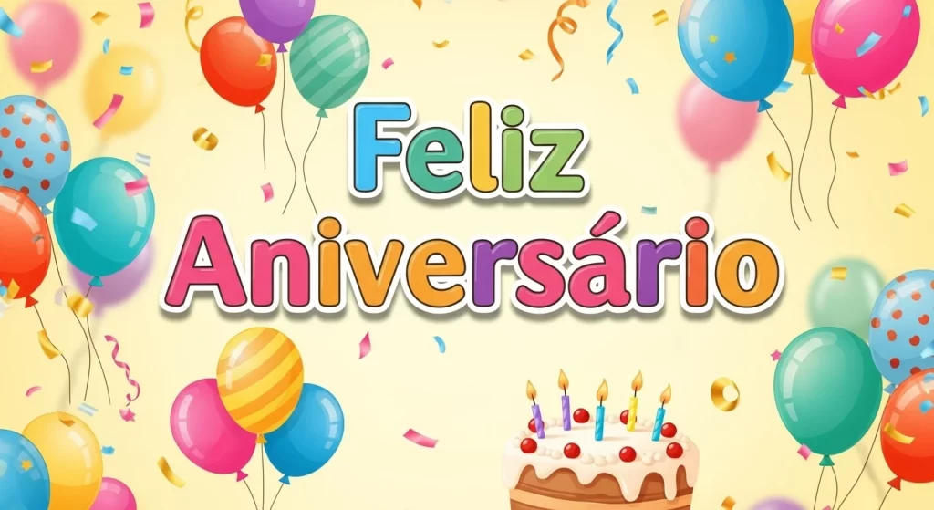 Feliz Aniversário Para Imprimir