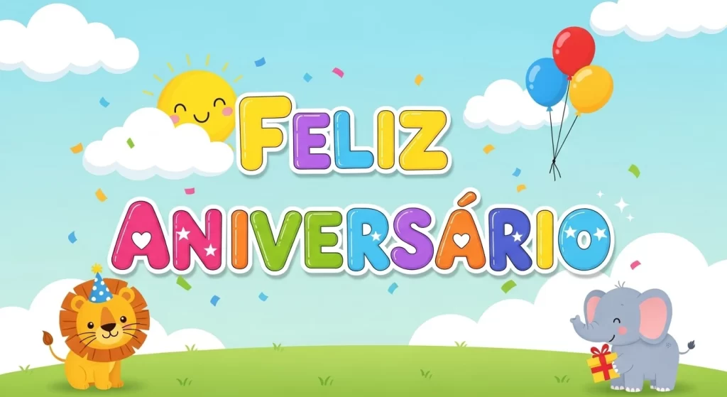 Feliz Aniversário Para Imprimir