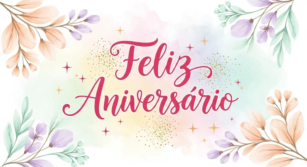 Feliz Aniversário Para Imprimir