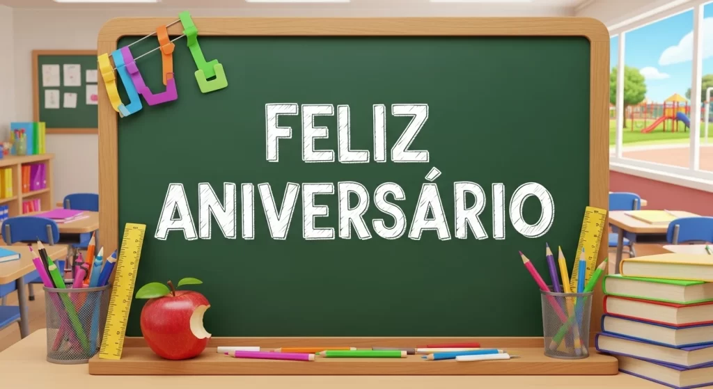 Feliz Aniversário Para Imprimir Professor