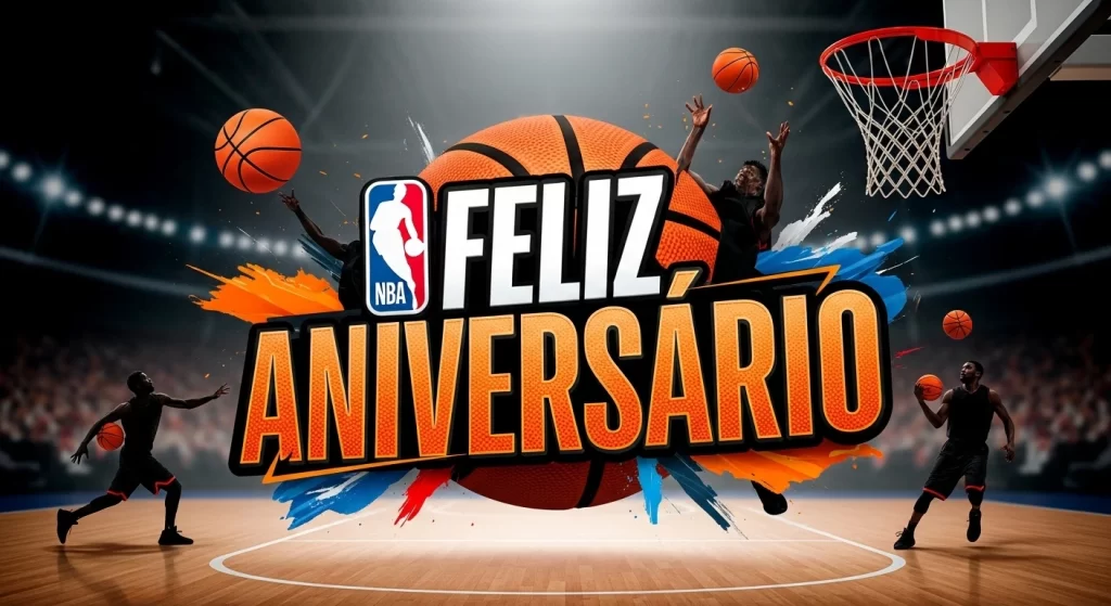 Feliz Aniversário Para Imprimir NBA