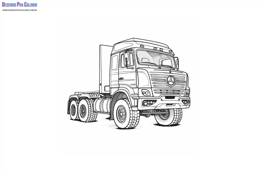 Coloriage Camion