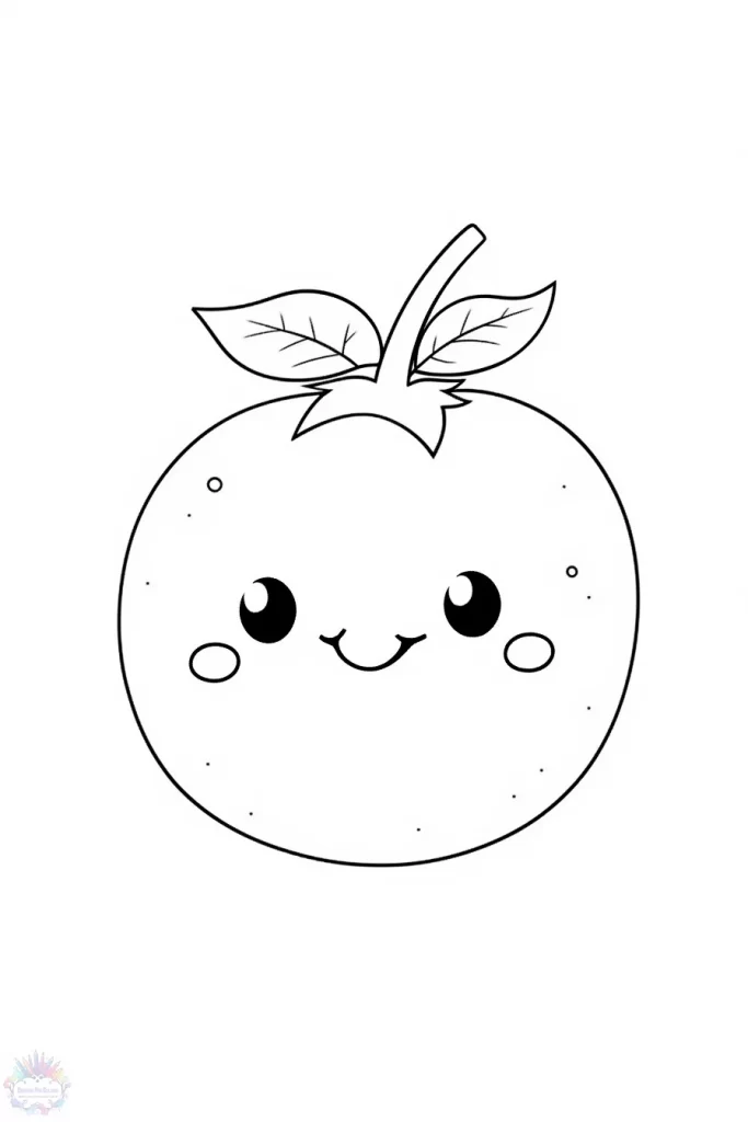 Süß Ausmalbilder Kawaii