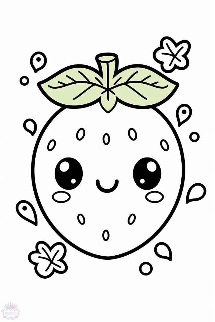 Süß Ausmalbilder Kawaii