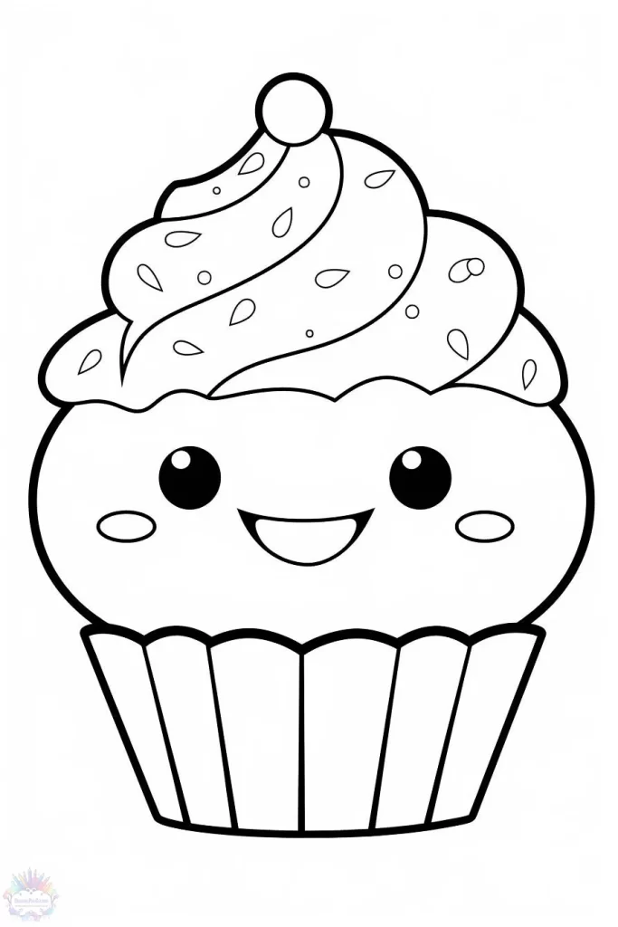 Süß Ausmalbilder Kawaii