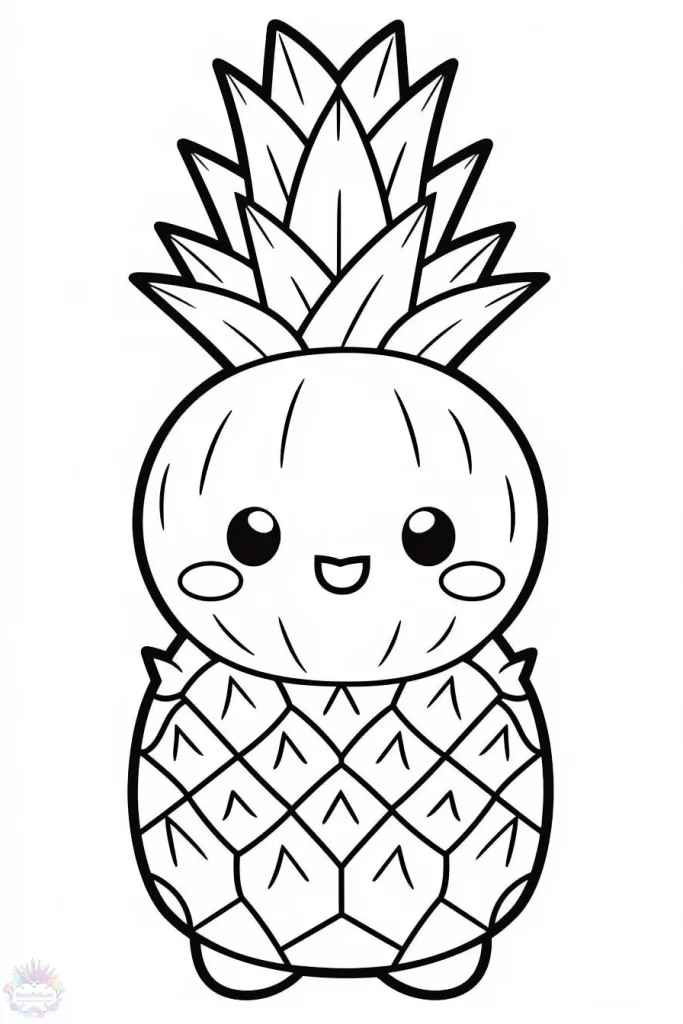 Süß Ausmalbilder Kawaii