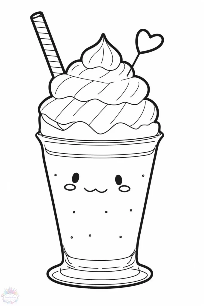 Süß Ausmalbilder Kawaii