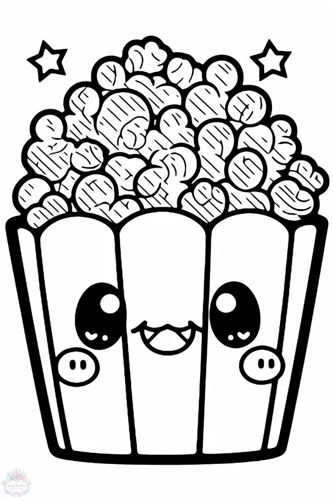 Süß Ausmalbilder Kawaii