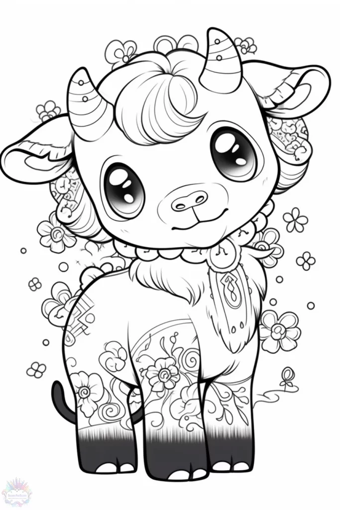 Süß Ausmalbilder Kawaii