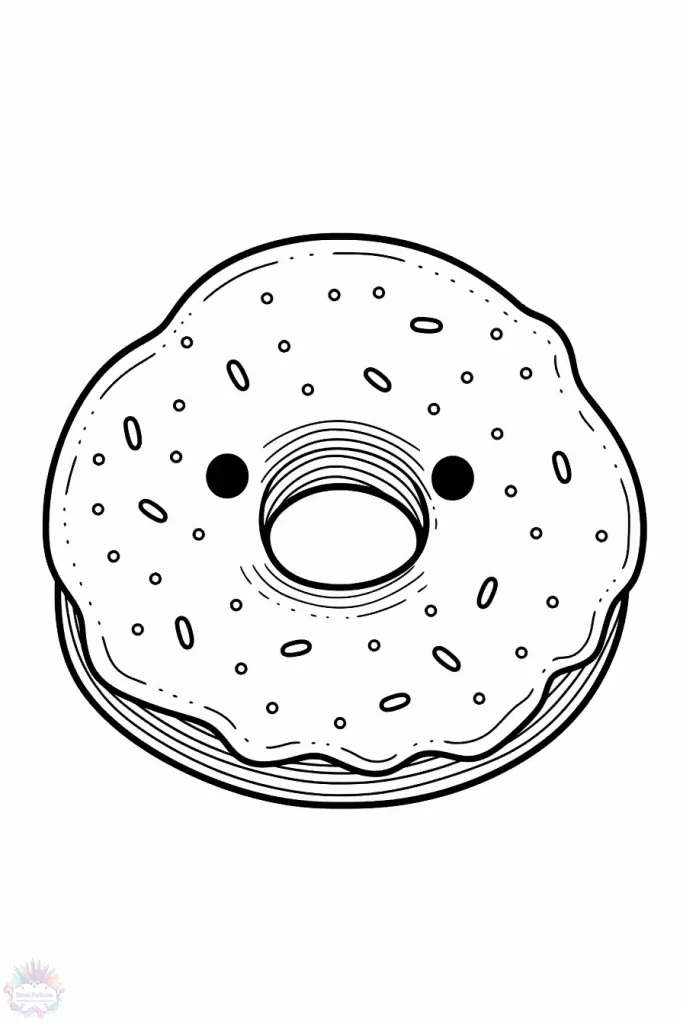 Süß Ausmalbilder Kawaii