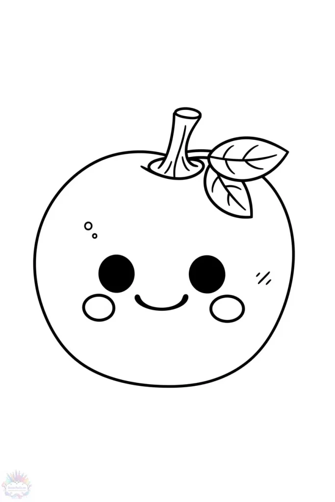 Süß Ausmalbilder Kawaii