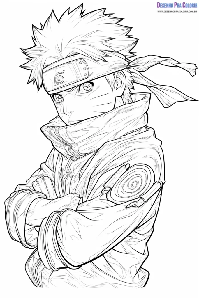 Naruto Para Colorear
