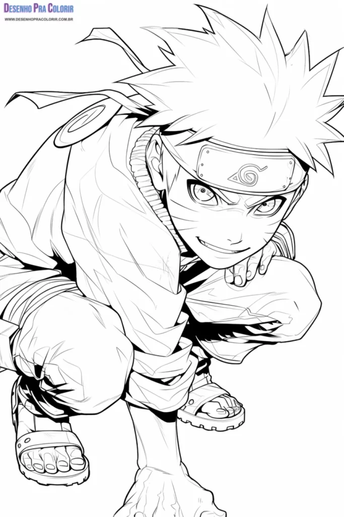 Naruto Para Colorear