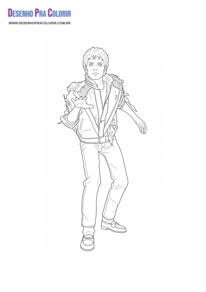 Michael Jackson Coloring Pages