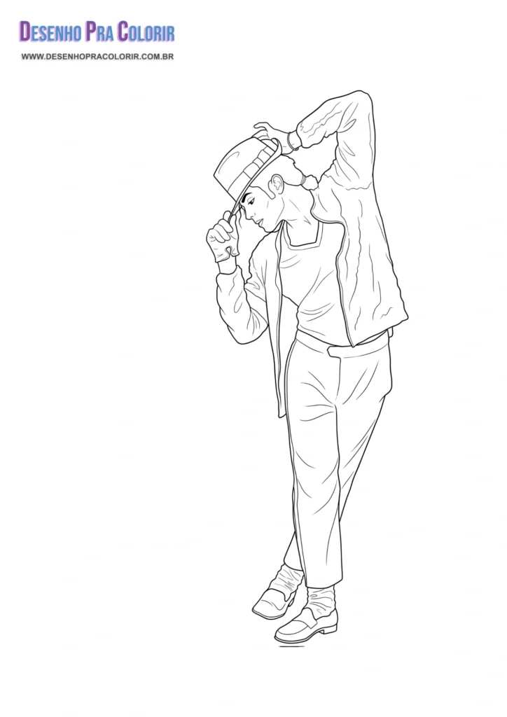 Michael Jackson Coloring Pages