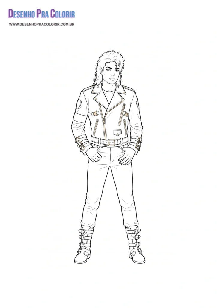 Michael Jackson Coloring Pages