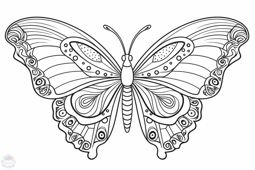 Schmetterling Ausmalbilder