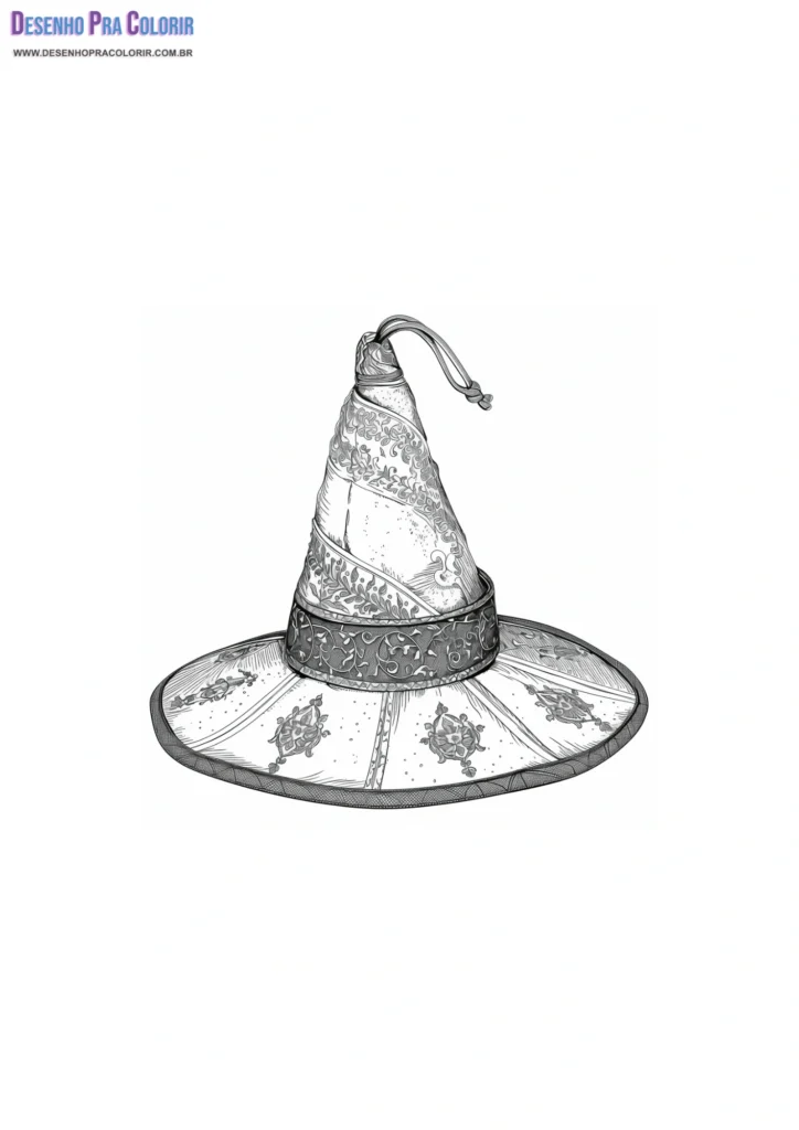 Sombreros Para Colorear