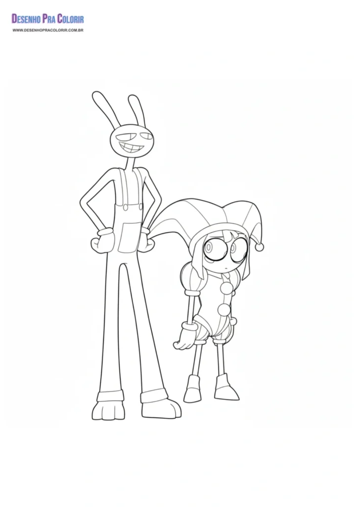 The Amazing Digital Circus Coloriage