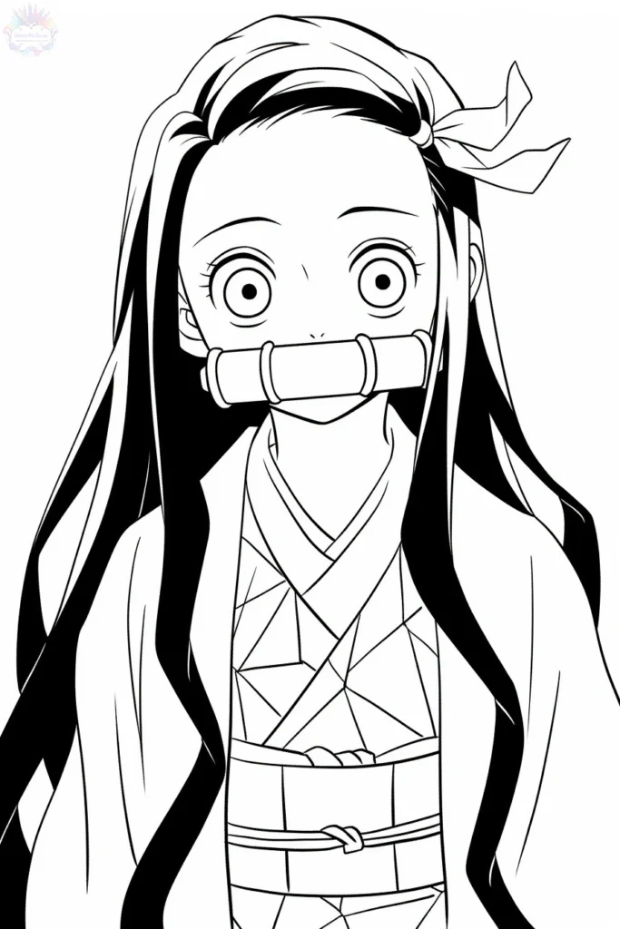 Coloriage Nezuko