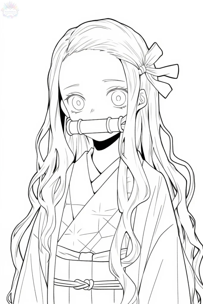 Coloriage Nezuko