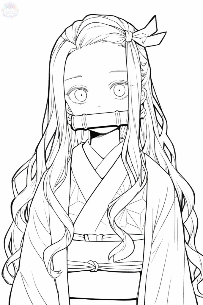 Coloriage Nezuko