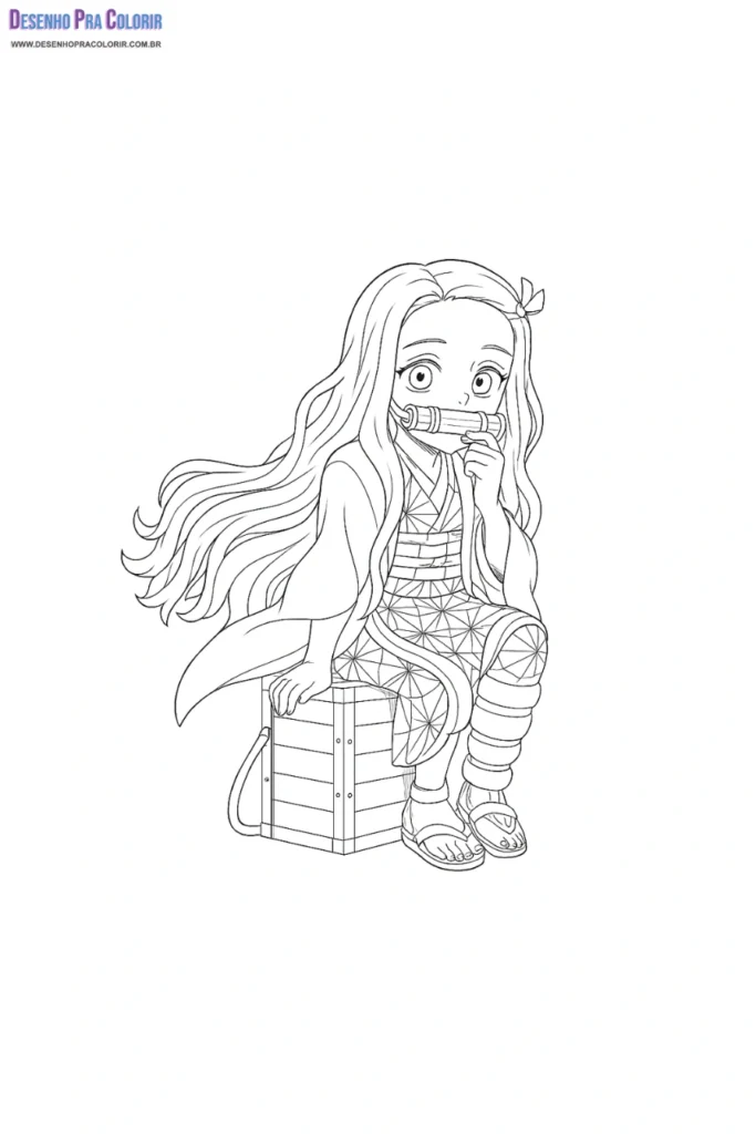 Coloriage Nezuko