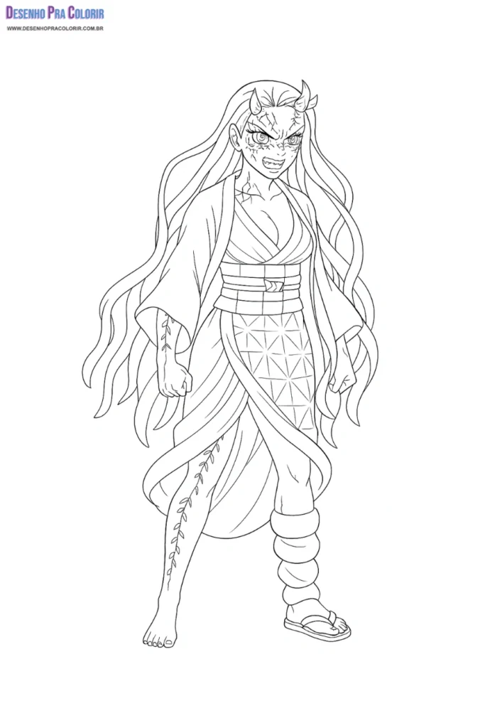 Coloriage Nezuko