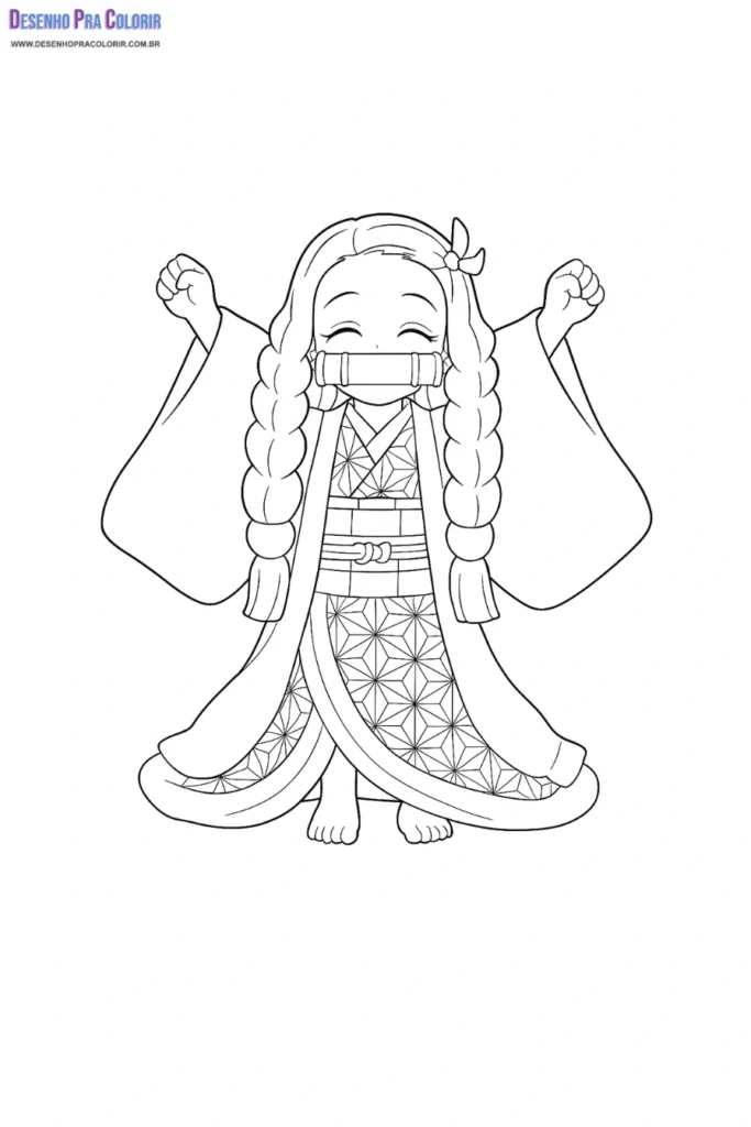 Coloriage Nezuko