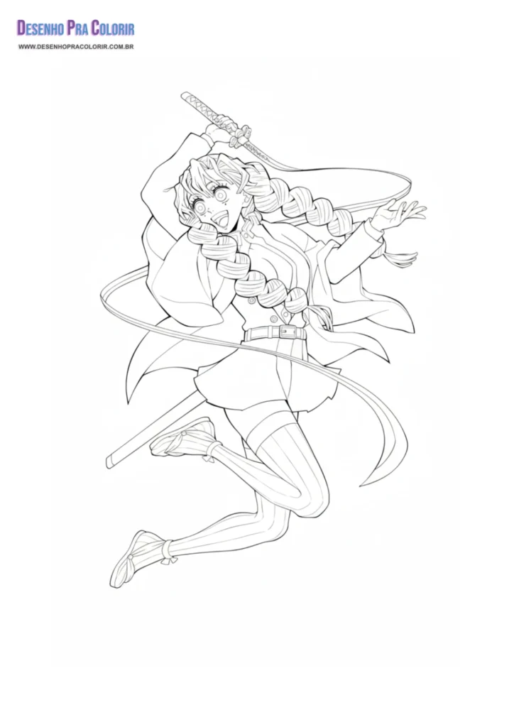 Demon Slayer Ausmalbilder