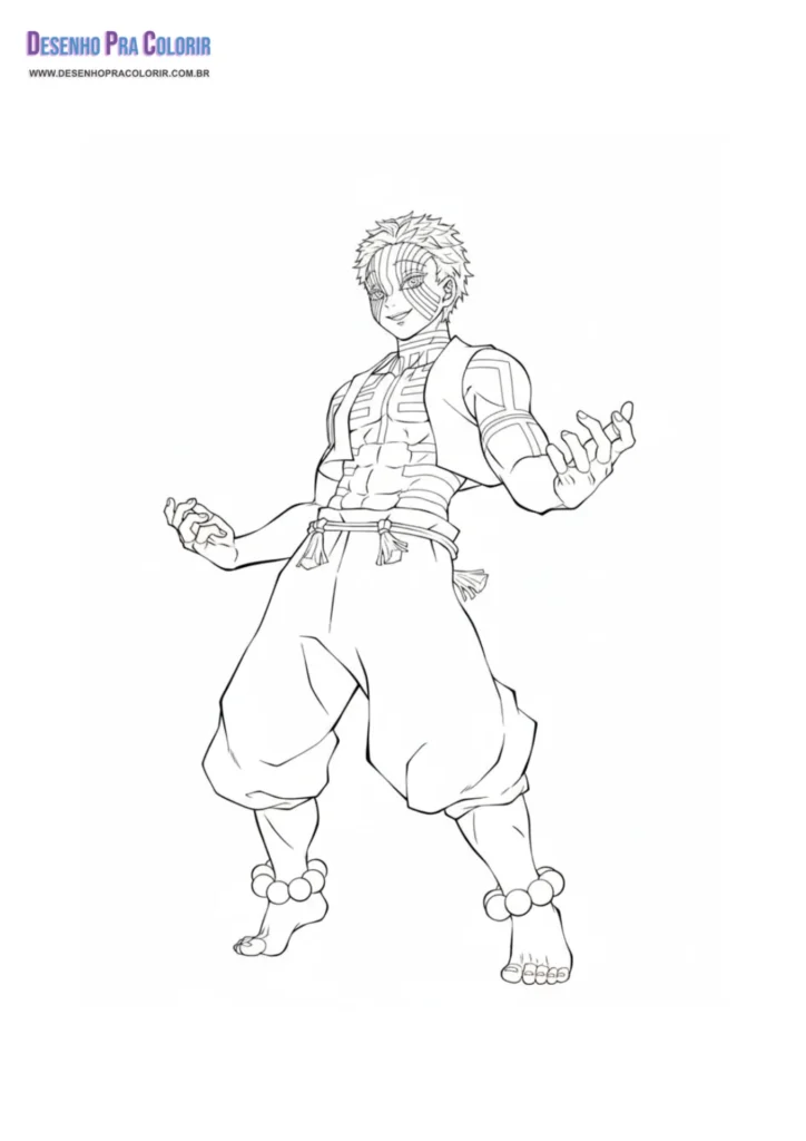 Demon Slayer Ausmalbilder