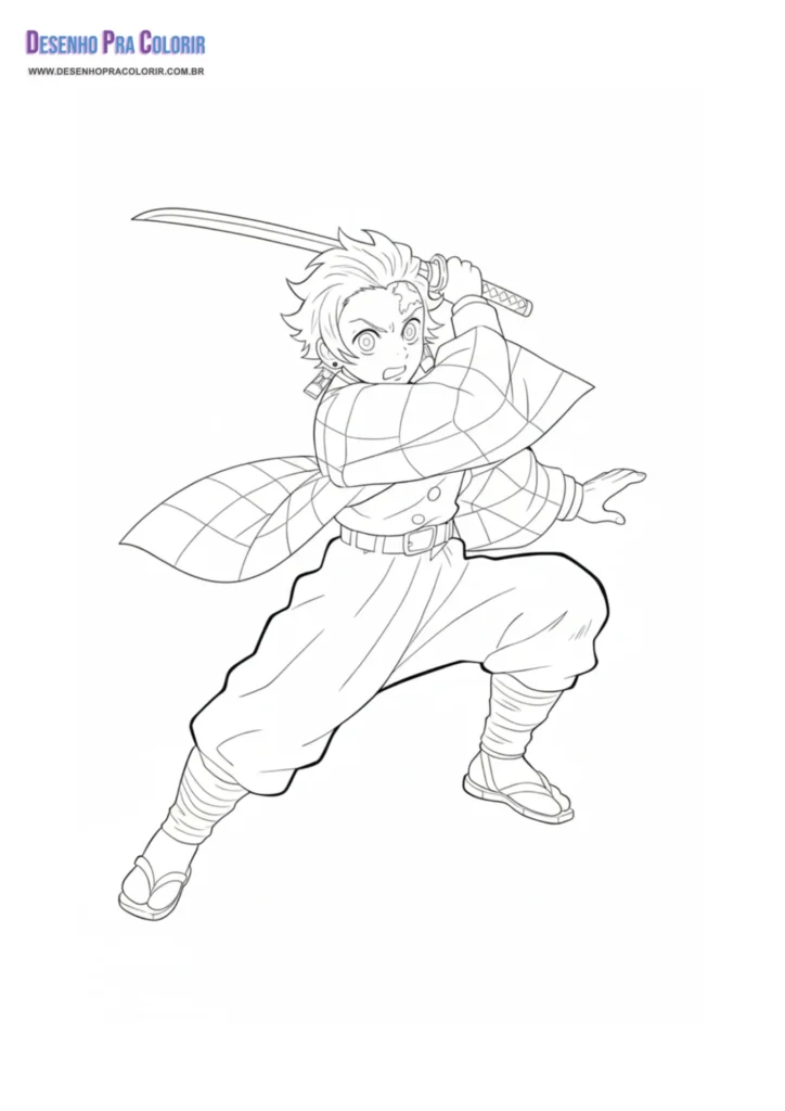 Demon Slayer Ausmalbilder