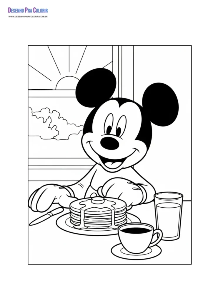 Dibujos de Mickey para Colorear