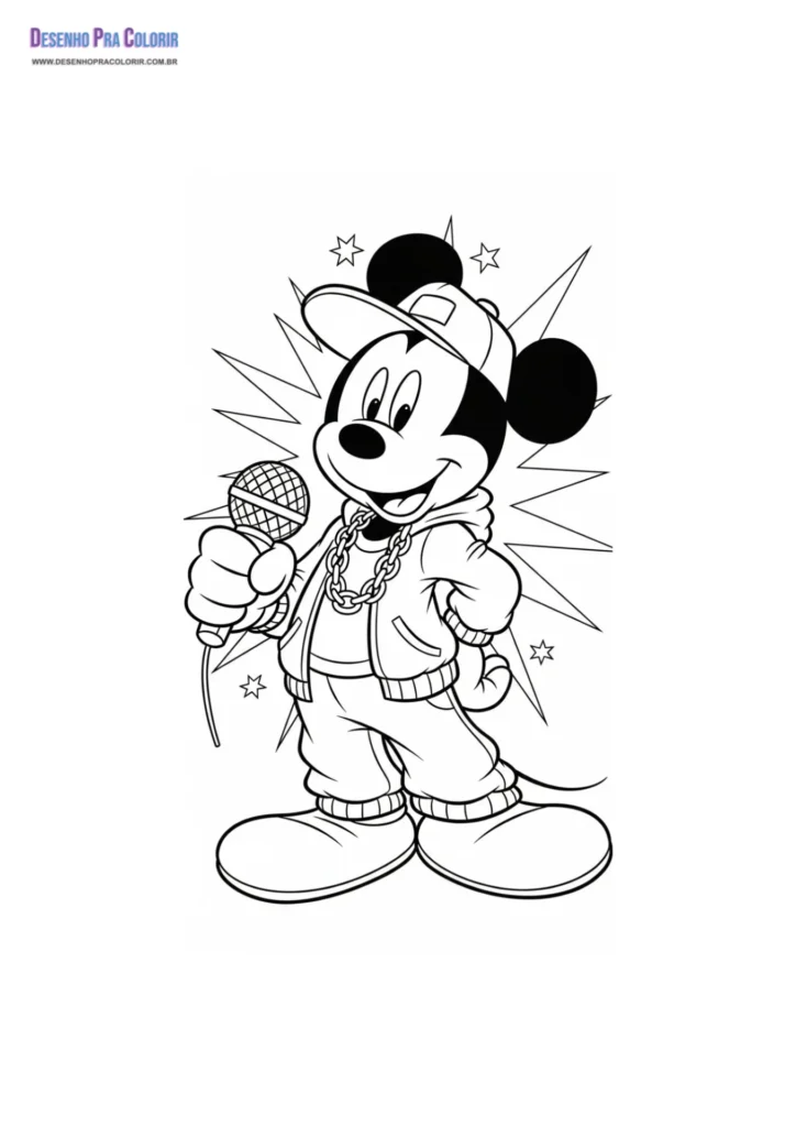 Dibujos de Mickey para Colorear