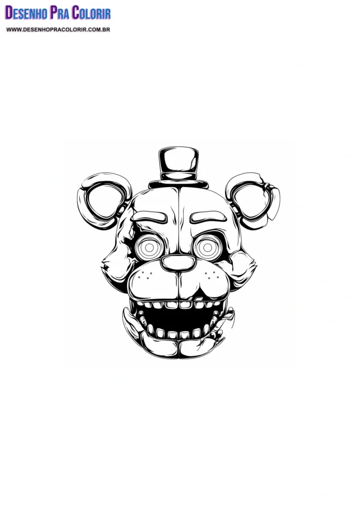 Five Nights at Freddy's Para Colorear