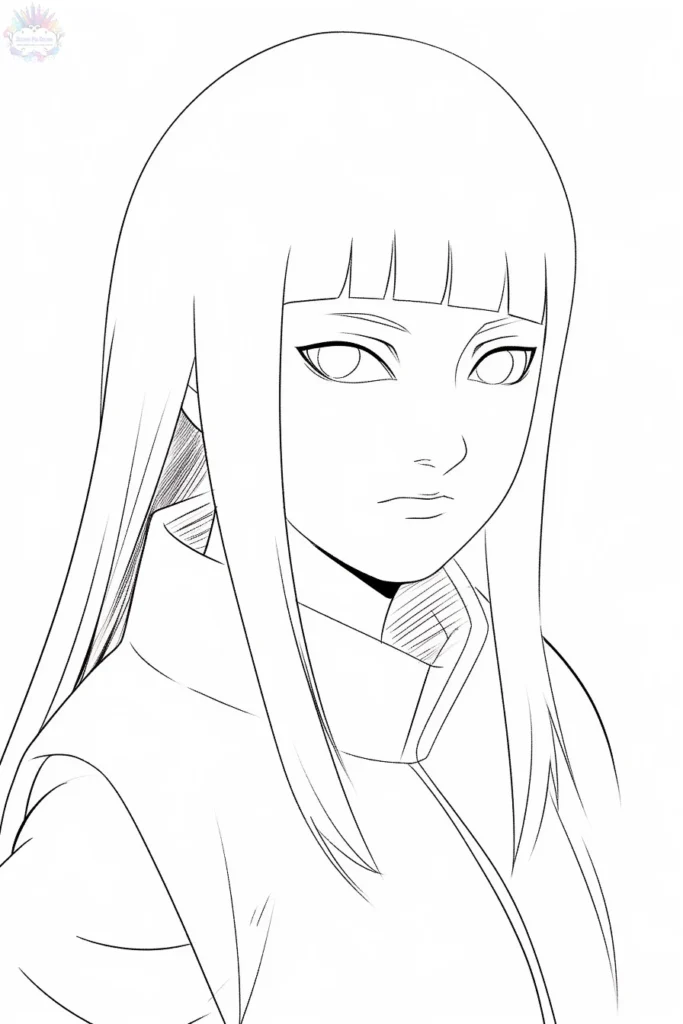 Hinata Hyuga Ausmalbilder