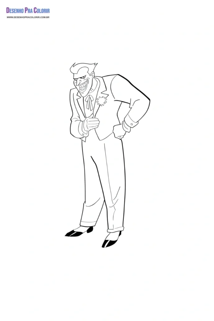 Joker Coloring Pages