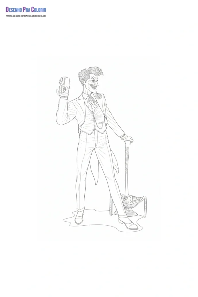 Joker Coloring Pages