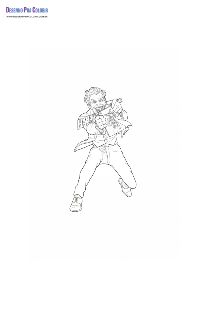 Joker Coloring Pages
