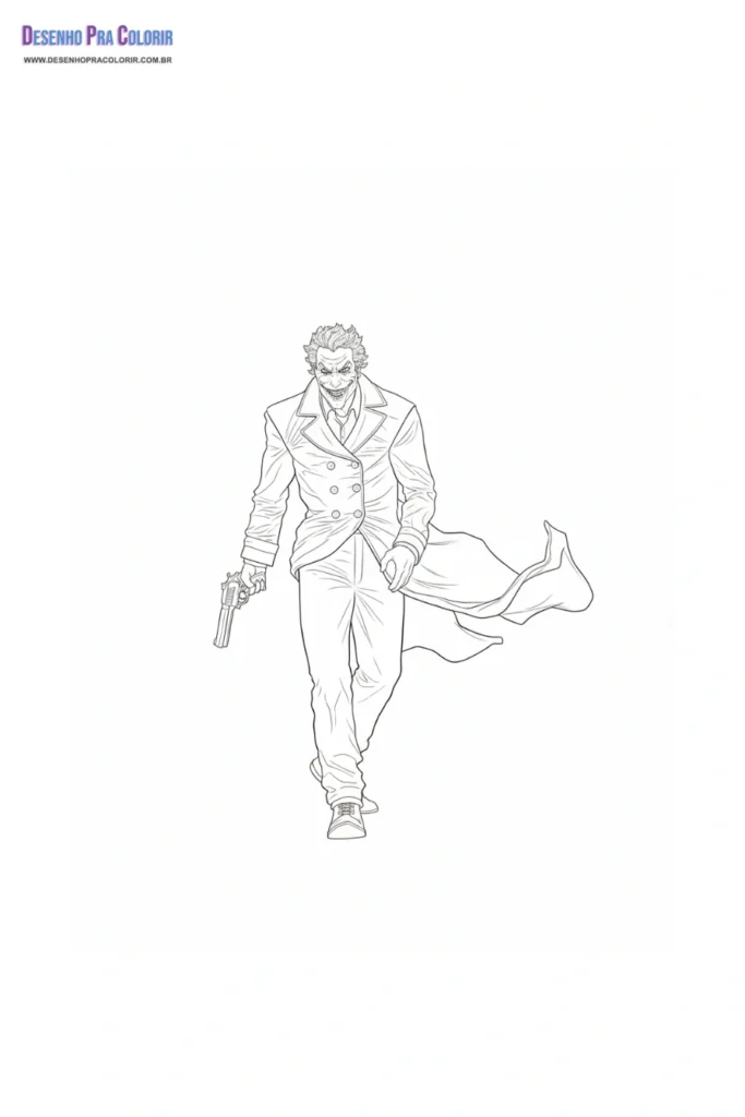 Joker Coloring Pages