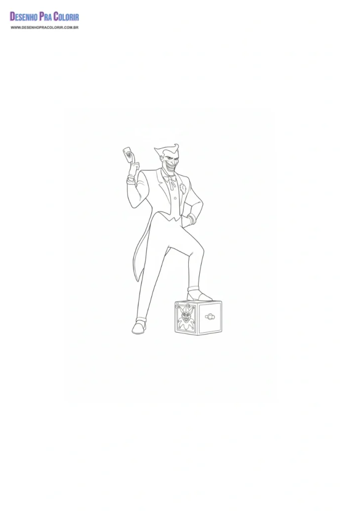 Joker Coloring Pages