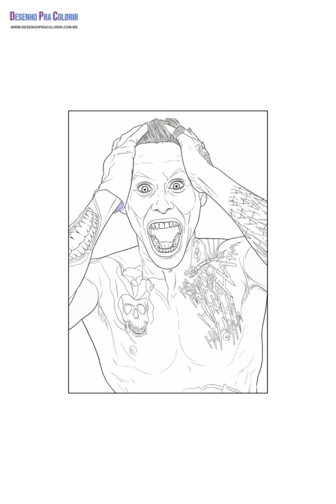 Joker Coloring Pages