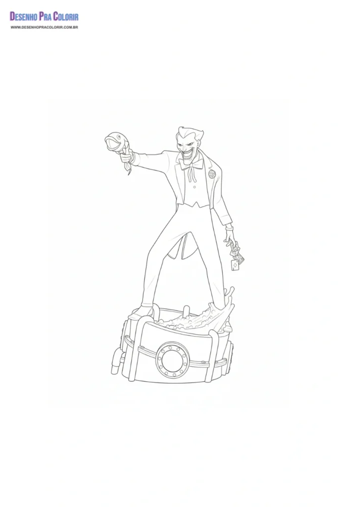 Joker Coloring Pages