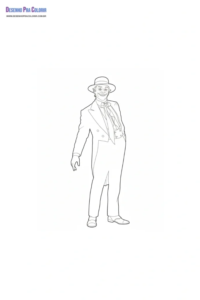 Joker Coloring Pages