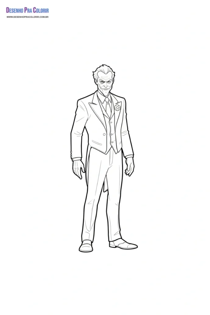 Joker Coloring Pages