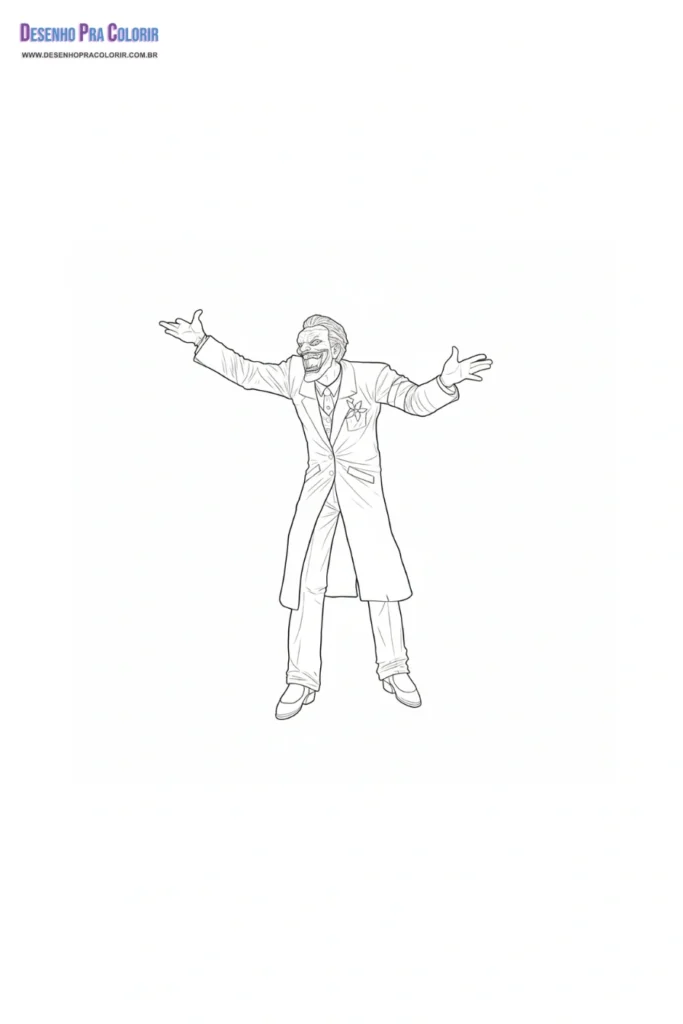 Joker Coloring Pages
